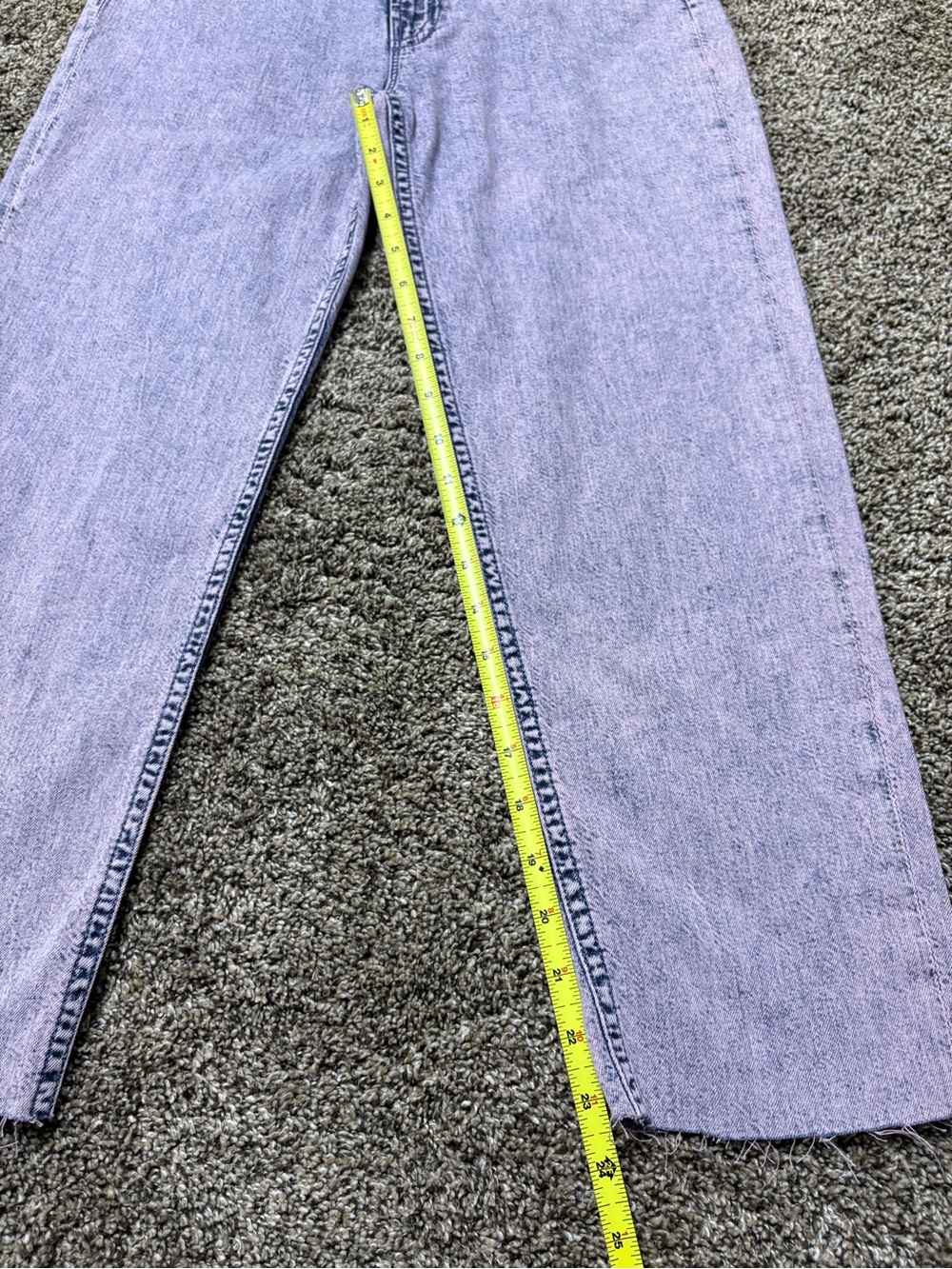 MOTHER SNACK TWIZZY SKIMP Silver-Pink Wash Denim Jeans - Picture 6 of 8